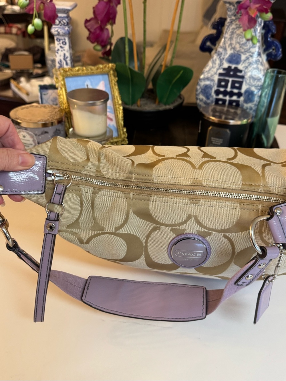 ππ€COACH SIGNATURE HOBO SHOULDER BAG! ππ€ - Picture 9 of 13